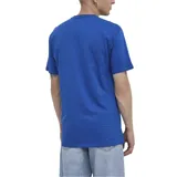 Remera azul de mangas cortas con logo de Vans en el pecho.