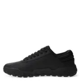 Championes urbanos Caterpillar modelo Casual Hex, color negro, con diseño de suela con textura hexagonal y logo de la marca en el lateral.