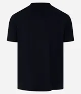 Remera masculina Marfinno de modal color azul marino, con cuello redondo, manga corta y corte comfort.