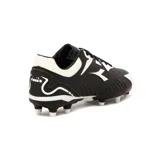 Championes de fútbol Diadora Cancha Md Space para hombre, color negro con detalles en blanco.
