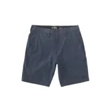 Short de hombre Billabong Crossfite Mide color azul con textura.