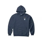 Canguro azul marino con capucha y bolsillo tipo canguro. Logo de Etnies bordado en el pecho. Edición limitada en colaboración con el skater Aurelien Giraud.