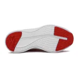 Championes Diadora Marinela para mujer, color salmón con detalles en rojo y suela blanca.