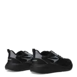 Championes deportivos Topper modelo Drive 2, color negro con detalles en gris claro. Presentan capellada de malla transpirable, refuerzos sintéticos y logo Topper en el lateral. La suela es gruesa y de color negro con puntera y talón en gris.