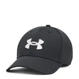 Gorro Under Armour negro con logo bordado en blanco en el frente.