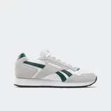 Championes Reebok Glide Skor blancos con detalles en gris y verde.