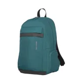 Mochila Samsonite modelo Acceleration Moonlight, color negro, con compartimento principal con cierre, bolsillo frontal con cierre y diseño minimalista.