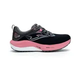 Championes de running Joma modelo Hispalis Lady, diseñados para entrenamiento y recuperación. Presentan una parte superior de malla técnica con sistema de ventilación, entresuela de phylon de doble densidad para mayor estabilidad y suela de caucho de alta resistencia.