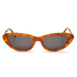 Lentes de sol Mr Boho modelo Seongsu, con montura de acetato color carey y lentes grises.