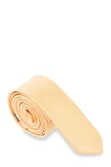 Corbatín color durazno con textura.