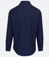 Camisa de vestir Preston Field modelo classic, de manga larga y diseño liso. Cuenta con cuello camisero y cierre frontal con botones al tono.