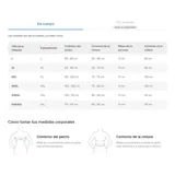 Campera peluda de mujer marca United Uy, con capucha y cierre frontal de cremallera. Presenta diseño de rayas horizontales en bloques de colores blanco, gris, beige y negro, con textura de piel sintética y puños elásticos.