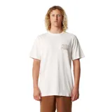 Remera de manga corta Critical Slide, color blanco, con estampado pequeño en el pecho con la leyenda Mello Magic.