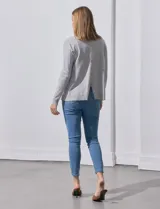 Cardigan tejido color blanco, marca Vila Milano.