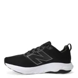 Championes de running New Balance modelo 460 V4, color negro con detalles en gris y suela blanca. Presentan diseño de malla transpirable, cierre con cordones y logo lateral característico.